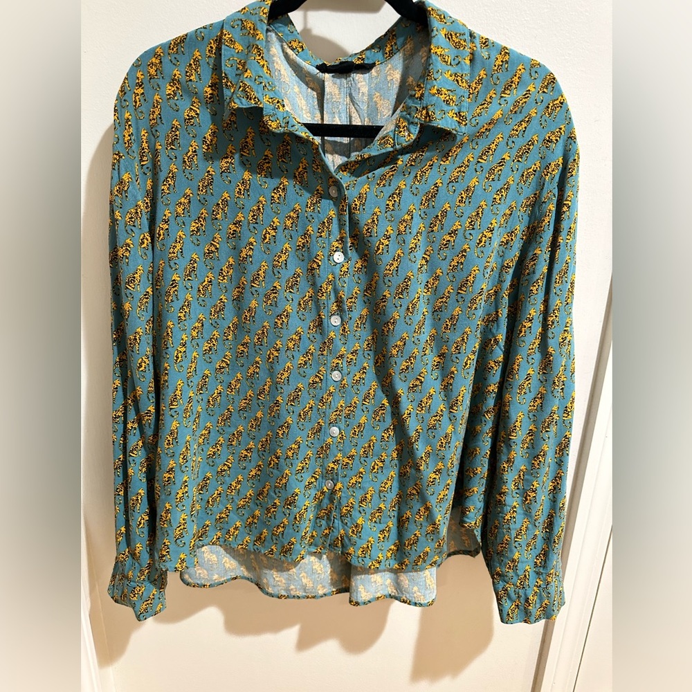 Jaguar print top